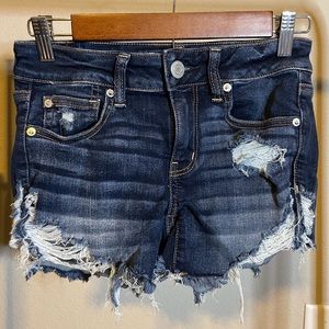American Eagle Fringed Shorts